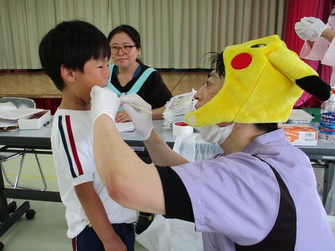 「わぁ！ピカチュウだ」