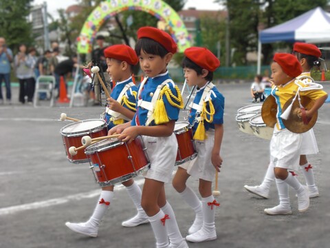 年長組　鼓笛「聖者の行進」